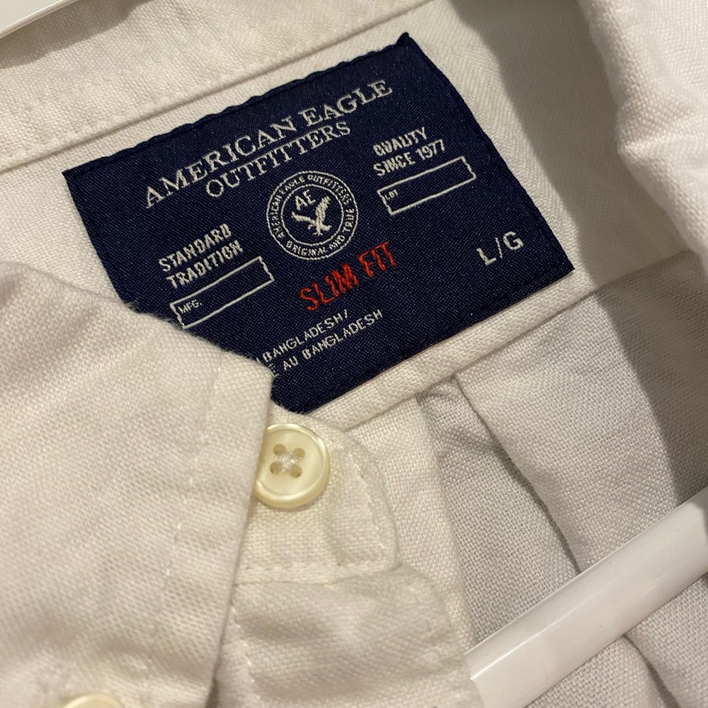 White American Eagle casual dress shirt L/G